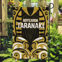 Aotearoa Taranaki Garden Flag Maori Pattern New Zealand - Polynesian Pride