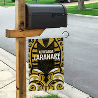 Aotearoa Taranaki Garden Flag Maori Pattern New Zealand - Polynesian Pride