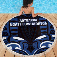Aotearoa Ngati Tuwharetoa Beach Blanket Maori Pattern New Zealand - Polynesian Pride