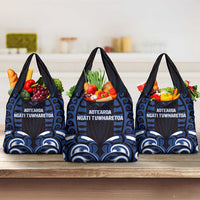 Aotearoa Ngati Tuwharetoa Grocery Bag Maori Pattern New Zealand - Polynesian Pride