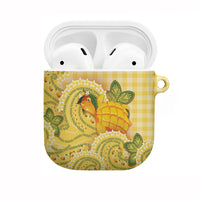 Hawaii Palaka AirPods Case Cute Ripe Mango Turtle On The Waves