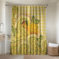 Hawaii Palaka Bathroom Set Cute Ripe Mango Turtle On The Waves