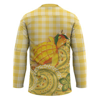 Hawaii Palaka Hockey Jersey Cute Ripe Mango Turtle On The Waves