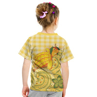 Hawaii Palaka Kid T Shirt Cute Ripe Mango Turtle On The Waves