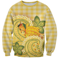Hawaii Palaka Sweatshirt Cute Ripe Mango Turtle On The Waves