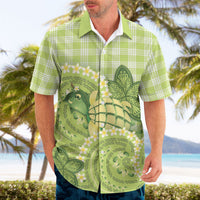Hawaii Palaka Hawaiian Shirt Cute Green Mango Turtle On The Waves