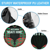 Aotearoa Ngati Hine Spare Tire Cover Maori Pattern New Zealand - Polynesian Pride