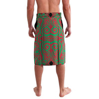 Custom Aotearoa Tuhoe Lavalava Maori Pattern New Zealand - Polynesian Pride