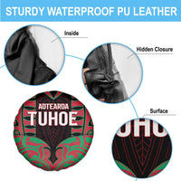 Aotearoa Tuhoe Spare Tire Cover Maori Pattern New Zealand - Polynesian Pride