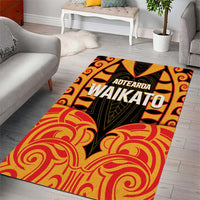 Aotearoa Waikato Area Rug Maori Pattern New Zealand - Polynesian Pride
