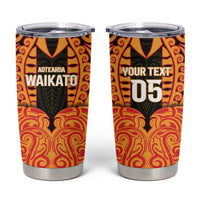 Custom Aotearoa Waikato Tumbler Cup Maori Pattern New Zealand - Polynesian Pride