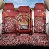 Tonga King's Birthday Back Car Seat Cover Gold Royal Crown Tribal Patterns