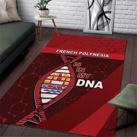 French Polynesia Is In My DNA Area Rug - Polynesian Pride