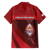 French Polynesia Is In My DNA Family Matching Off Shoulder Short Dress and Hawaiian Shirt - Polynesian Pride