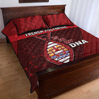 French Polynesia Is In My DNA Quilt Bed Set - Polynesian Pride