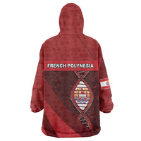 French Polynesia Is In My DNA Wearable Blanket Hoodie - Polynesian Pride