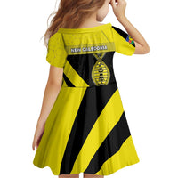 New Caledonia Is In My DNA Family Matching Off Shoulder Short Dress and Hawaiian Shirt - Polynesian Pride