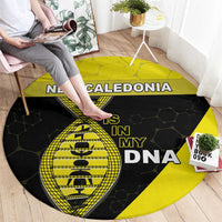 New Caledonia Is In My DNA Round Carpet - Polynesian Pride