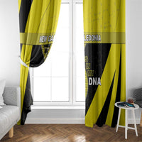 New Caledonia Is In My DNA Window Curtain - Polynesian Pride