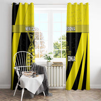 New Caledonia Is In My DNA Window Curtain - Polynesian Pride