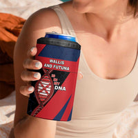 Wallis And Futuna Is In My DNA 4 in 1 Can Cooler Tumbler - Polynesian Pride
