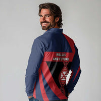 Wallis And Futuna Is In My DNA Long Sleeve Polo Shirt - Polynesian Pride