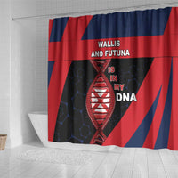 Wallis And Futuna Is In My DNA Shower Curtain - Polynesian Pride