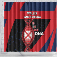 Wallis And Futuna Is In My DNA Shower Curtain - Polynesian Pride