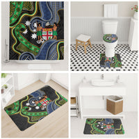 South Sea Islanders And Fiji Bathroom Set Fijian Coat Of Arms And Southern Cross DT05 - Polynesian Pride