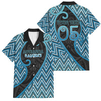 Custom Aotearoa Atua Ranginui Family Matching Mermaid Dress and Hawaiian Shirt Maori Sky Father Koru Patterns