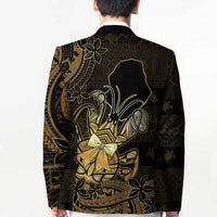 Niue Christmas Blazer Niuean Crab Xmas Tribal Waves - Polynesian Pride