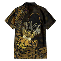Niue Christmas Family Matching Summer Maxi Dress and Hawaiian Shirt Niuean Crab Xmas Tribal Waves DT05 - Polynesian Pride
