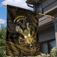 Niue Christmas Garden Flag Niuean Crab Xmas Tribal Waves - Polynesian Pride