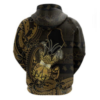 Niue Christmas Hoodie Niuean Crab Xmas Tribal Waves - Polynesian Pride