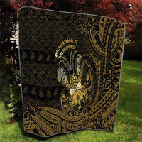 Niue Christmas Quilt Niuean Crab Xmas Tribal Waves - Polynesian Pride