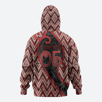 Custom Aotearoa Atua Tumatauenga Hoodie God Of War Koru Patterns