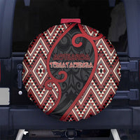 Aotearoa Atua Tumatauenga Spare Tire Cover God Of War Koru Patterns