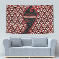 Aotearoa Atua Tumatauenga Tapestry God Of War Koru Patterns
