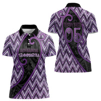 Custom Aotearoa Atua Tawhirimatea Women Polo Shirt God Of Storms Koru Patterns