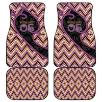 Custom Aotearoa Atua Rongomatane Car Mats God Of Cultivated Foods Koru Patterns