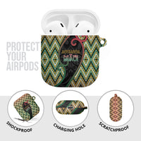 Aotearoa Atua Maui AirPods Case Demigod Hero And Trickster Koru Patterns