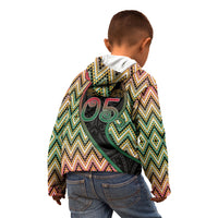 Custom Aotearoa Atua Maui Kid Hoodie Demigod Hero And Trickster Koru Patterns