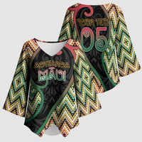 Custom Aotearoa Atua Maui Kimono Sleeve Blouse Demigod Hero And Trickster Koru Patterns