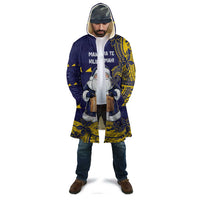 Tokelau Christmas Cloak Santa With Tuluma Xmas Tribal Waves - Polynesian Pride