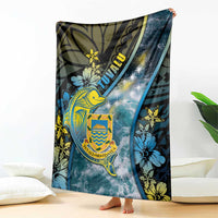 Tuvalu Blanket Dolphin On The Waves