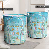 Hawaii Surfing Laundry Basket He'e Nalu