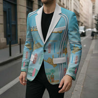 Custom Hawaii Surfing Blazer He'e Nalu