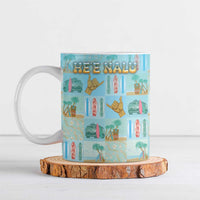 Custom Hawaii Surfing Ceramic Mug He'e Nalu