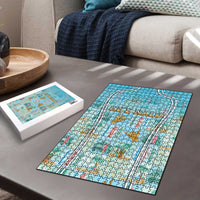 Hawaii Surfing Puzzle He'e Nalu