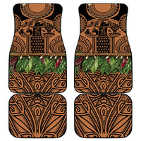 Polynesia Maui Tattoo Inspired Car Mats Tropical Leaf Skirt Costume